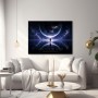 Futuristisches Wandbild oder Poster – Astronaut im Kosmos