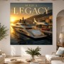 Luxuriöses Monaco Panorama als Canvas Print oder Fine Art Print