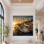 Luxuriöses Monaco Panorama als Canvas Print oder Fine Art Print