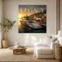 Luxuriöses Monaco Panorama als Canvas Print oder Fine Art Print