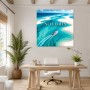 Tropische Lagunenfahrt als Wandbild oder Fine Art Print
