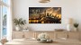 Luxus Wandbild oder Gallery Print mit Skyline und Yacht
