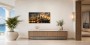 Luxus Wandbild oder Gallery Print mit Skyline und Yacht