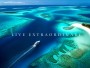 Tropische Lagune als Leinwand oder Poster mit Weite und Ruhe