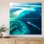 Maritime Küstenlandschaft als Leinwand oder Acrylglasbild