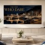 Luxus Wandbild oder Fine Art Print mit Yachten und Sportwagen bei Nacht