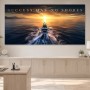 Luxuriöses Yachtmotiv als Wandbild oder Fine Art Print