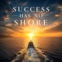 Maritimes Sonnenuntergangsboot als Wandbild oder Poster mit inspirierendem Text