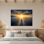 Sonnenuntergang auf See, Wandbild oder Fine Art Print