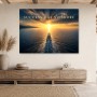 Sonnenuntergang auf See, Wandbild oder Fine Art Print