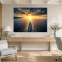 Sonnenuntergang auf See, Wandbild oder Fine Art Print
