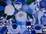 Modische Blumen Illustration