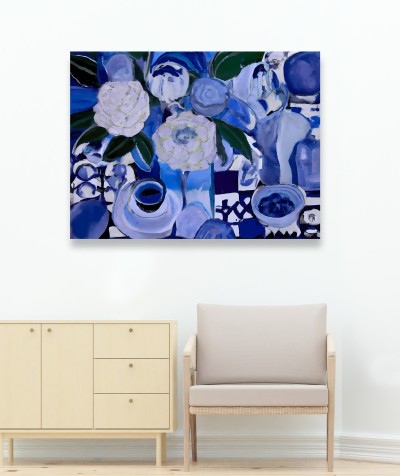 Modische Blumen Illustration