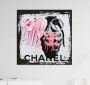 Pink Panther Wandbild als moderner Pop Art Kunstdruck