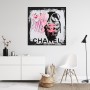 Pink Panther Wandbild als moderner Pop Art Kunstdruck