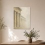 Antike Säulen im Nebel, Wandbild oder Fine Art Print