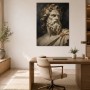 Klassisches Porträt als Kunstwerk oder Fine Art Print