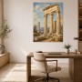 Antike Säulenlandschaft als Wandbild oder Kunstdruck