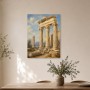 Antike Säulenlandschaft als Wandbild oder Kunstdruck