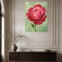 Rote Rose als Kunstwerk oder Poster für stilvolle Räume