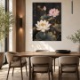Lotusblüten im Dunkel, Kunstwerk oder Fine Art Print