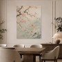 Japanische Koi unter Blüten, Wandbild oder Fine Art Print