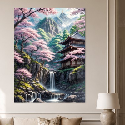 Japanische Landschaft als Wandbild oder Fine Art Print