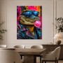 Cooler Alligator mit Sonnenbrille, Gallery Print oder Poster