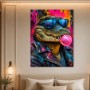 Cooler Alligator mit Sonnenbrille, Gallery Print oder Poster