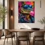 Cooler Alligator mit Sonnenbrille, Gallery Print oder Poster