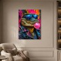 Cooler Alligator mit Sonnenbrille, Gallery Print oder Poster