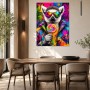 Exotisches Waschbärporträt als Poster oder Acrylbild