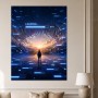Digitale Übergangsszene als Wandbild oder Fine Art Print