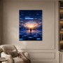 Digitale Übergangsszene als Wandbild oder Fine Art Print