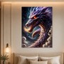 Drache im Dunkel, Fantasy Wandbild oder Fine Art Print