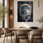 Mystische Berglandschaft mit Tempel, Wandbild oder Fine Art Print