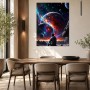Kosmische Vision als Wandbild oder Kunstdruck für moderne Räume