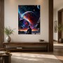 Kosmische Vision als Wandbild oder Kunstdruck für moderne Räume