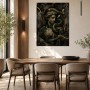 Antike Büste mit Schlange als Luxus Wandbild oder Fine Art Print