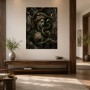 Antike Büste mit Schlange als Luxus Wandbild oder Fine Art Print