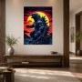 Godzilla Sonnenuntergang als Poster oder Fine Art Print
