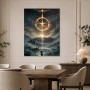 Fantasy Stadtpanorama als Wandbild oder Acrylbild