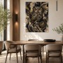 Eulen Kunstwerk oder Fine Art Print in edler Antikoptik