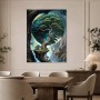 Magischer Weltenbaum als Fantasy Kunstdruck und Modernes Wandbild