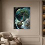 Magischer Weltenbaum als Fantasy Kunstdruck und Modernes Wandbild