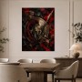 Spartanischer Helm und Speer als Acrylbild oder Poster