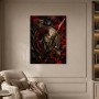 Spartanischer Helm und Speer als Acrylbild oder Poster
