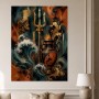 Griechische Moderne Kunst als Wandbild oder Fine Art Print