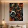 Griechische Moderne Kunst als Wandbild oder Fine Art Print