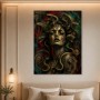 Medusas Antlitz als Kunstwerk oder Designer Wandbild